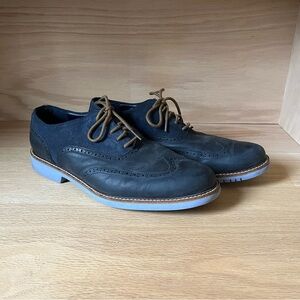 Cole Haan Size 11.5 Men's Navy Oxford Shoes